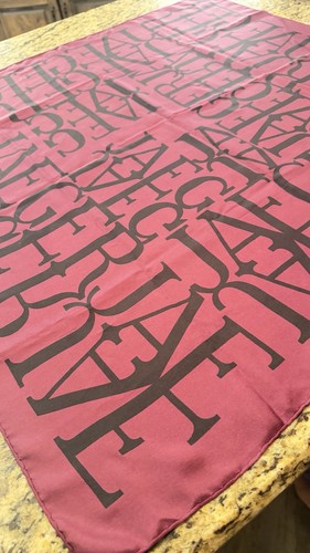 Vintage jaeger 100 silk scarf - 100%,