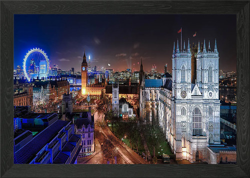 London framed wall - london, art