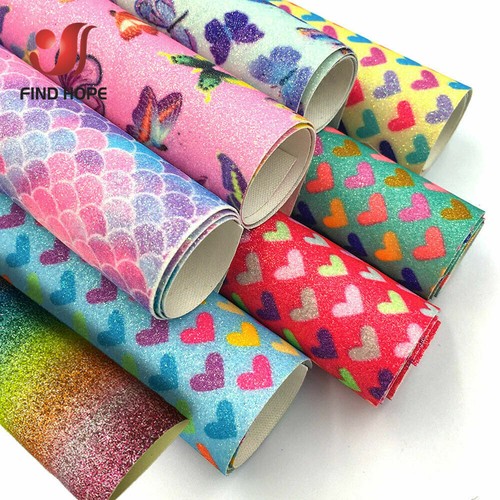 Fine glitter faux synthetic - a4,