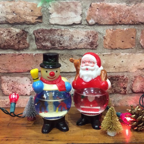 Pair vintage christmas - of,