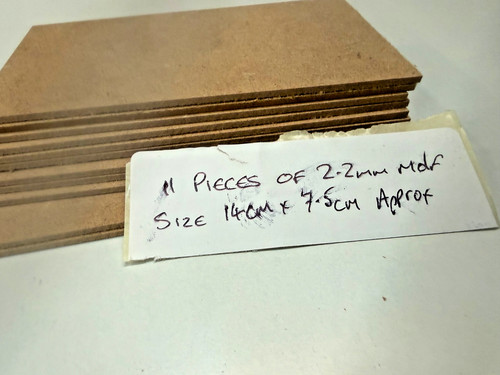 Pieces 2mm mdf ideal - 11, of