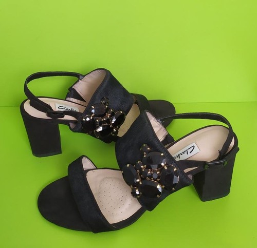 Ladies clarks heels black - ladies,