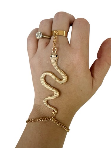 Bracelet with ring conector