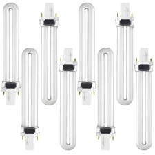 4/8Pcs 9W UV Lamp Bulbs 365nm