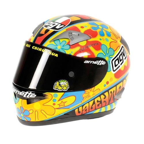 Minichamps helmet agv - minichamps, 1:2