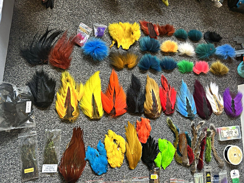 Salmon seatrout fly tying job - fly,