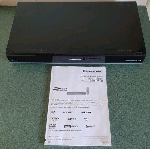 Panasonic dmr hw100 hdd - dmr-hw100,