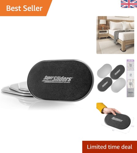 Durable grey furniture sliders - durable,