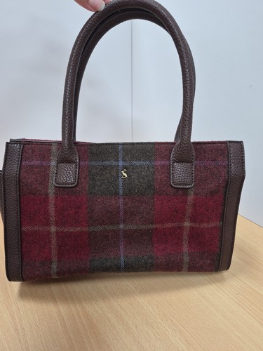 Joules dark red blend - red, tweed