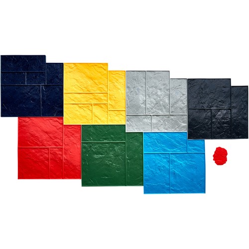 Concrete stamps mat - mat, 7