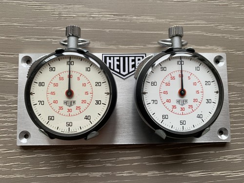 Heuer stopwatch set both - heuer,