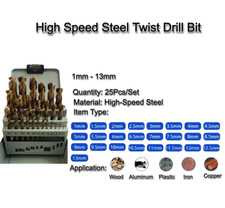 HSS Cobalt Metal Drill Bit Set