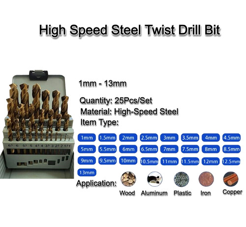 Hss cobalt metal drill - cobalt,