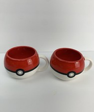 Set Of 2 Pokemon Mugs PokeBall