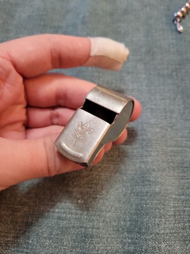 Boy scout whistle first - scout, class