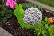 Garden Snail Ornament Stone