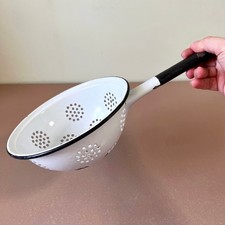 Vintage USSR Enamel Colander
