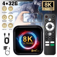 New Android 13 TV Box 4G+32GB Quad Core HD 8K HDMI WIFI 5G Media Player