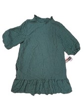 Donna Morgan Green Hem Flounce