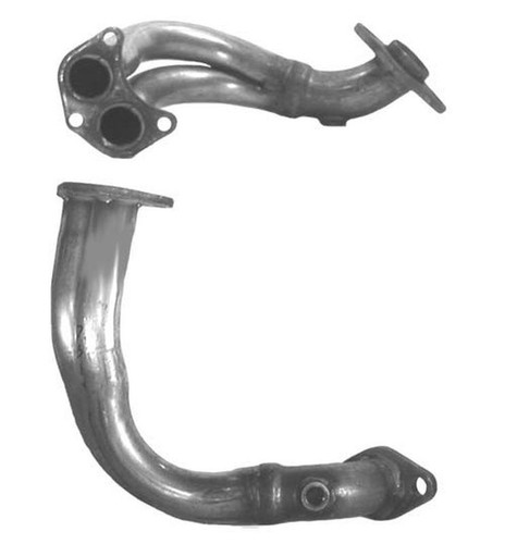 Front exhaust pipe and - pipe,