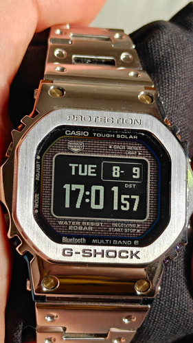 Casio shock gmw b5000rc full - gmw-b5000rc,