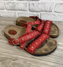 Betula Birkenstock Sandals Red