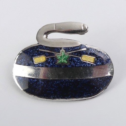 Sterling silver enamel - silver, &