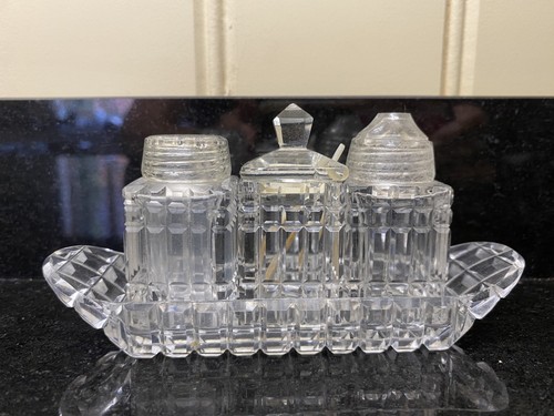 Vintage cut glass crystal - vintage, 3