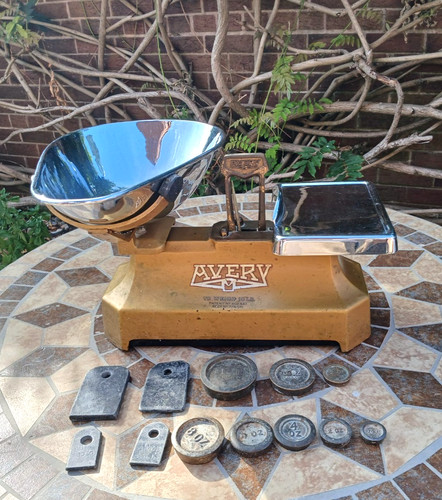 Vintage avery gold toned - vintage, gold-toned