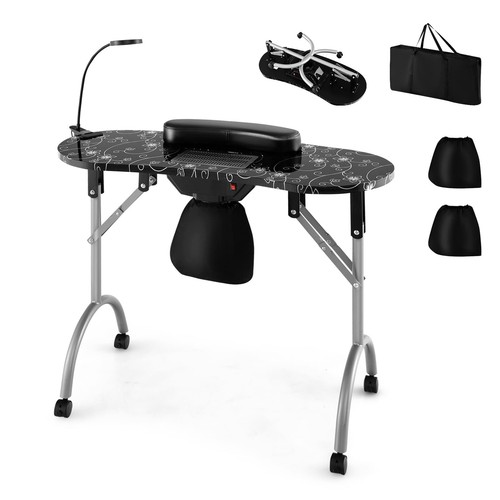 Folding nail table - nail,