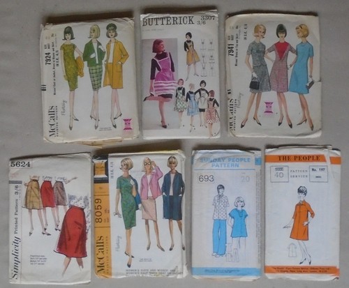 Vtg 1960s sewing - vtg,