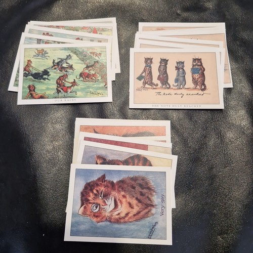 Crystal cat cards - cards, sets