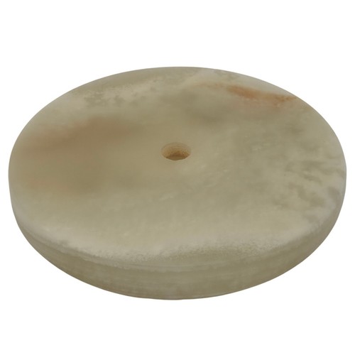 Round marbled onyx slab for - marbled,