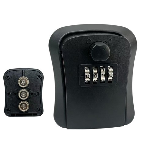 Magnetic key box for - key, under