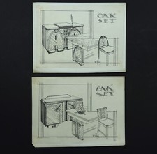 Pair of Original Art Deco