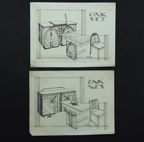 Pair original art deco - pair,