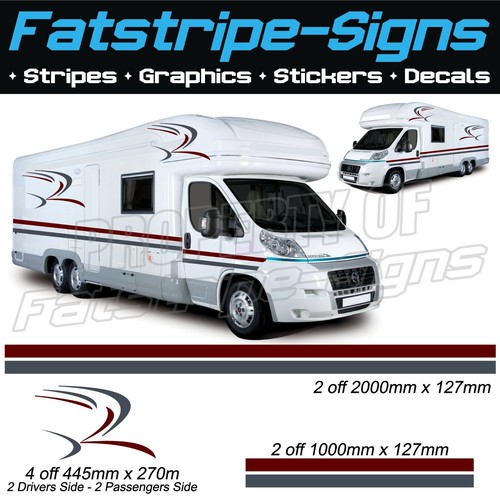 Motorhome vinyl stripes - motorhome,