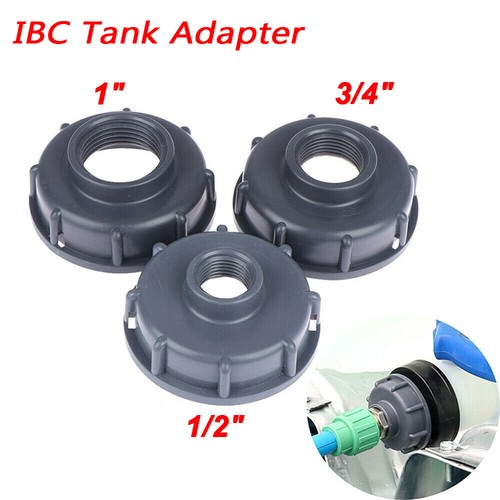 Ibc tank adapter connector - tank, tap