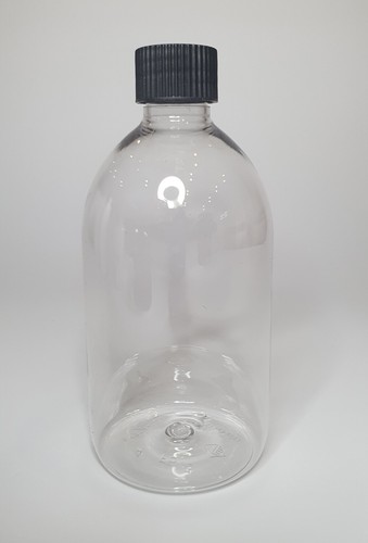 500ml pet plastic clear boston - 500ml,