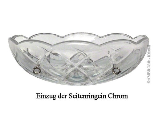 Light bowl bobeche - bowl~, 100mm