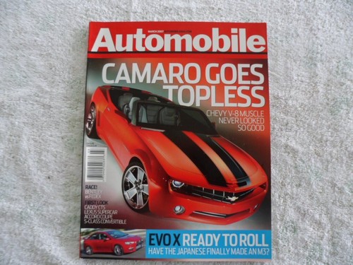 Automobile magazine march - automobile,