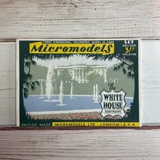 Micromodels Card Kit The White House Washington D.C SET ARC XXIII