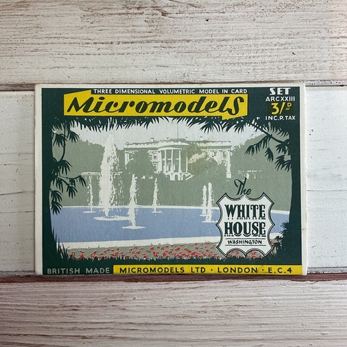 Micromodels card kit - kit, white