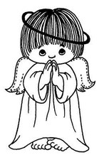 Peeking Angel Cling Mounted