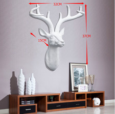 Vintage Stag Deer Head Wall