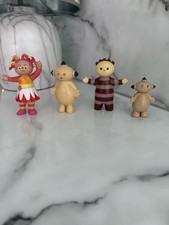 In The Night Garden Set Of 4 Plastic Figures. Pre-owned. Ideal cake toppers
