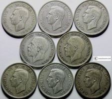 Pre 47 Coin British silver coins pre 1947 job lot bulk £1 Face 112 grams L25