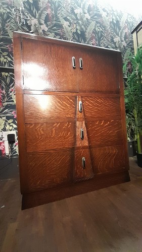 1930s solid oak - oak, deco