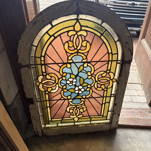 Sg5395 antique stained - sg5395, glass