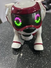 Teksta Pink Robot Puppy Dog